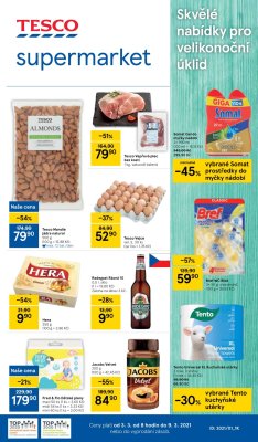 akční leták Tesco 3.3.2021-9.3.2021