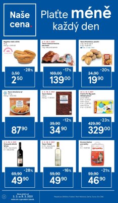 akční leták Tesco 3.3.2021-9.3.2021