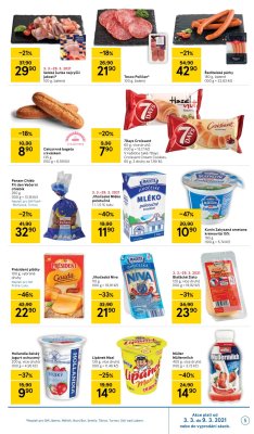 akční leták Tesco 3.3.2021-9.3.2021