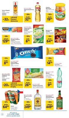 akční leták Tesco 3.3.2021-9.3.2021