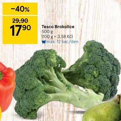 Brokolice Tesco