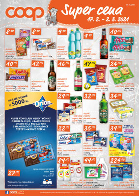 akční leták COOP 17.3.2021-2.3.2021