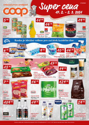 akční leták COOP 17.3.2021-2.3.2021