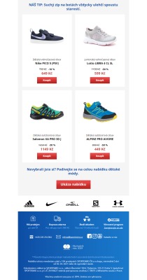 akční leták Sportisimo 2.3.2021-7.3.2021