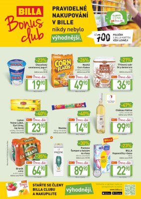 akční leták BILLA 3.3.2021-9.3.2021