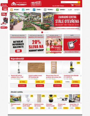 akční leták UNI HOBBY 3.3.2021-9.3.2021