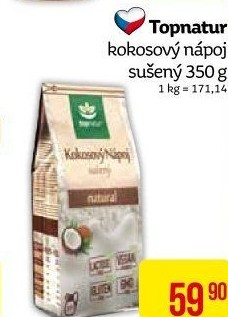 Nápoj instantní kokosový Topnatur
