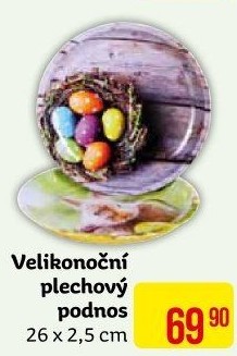 Plechový podnos