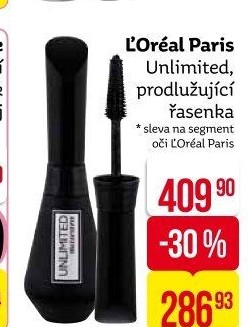 Řasenka Unlimited Mascara L'