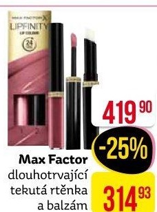 Rtěnka dvoufázová Lipfinity Max Factor