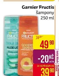 Šampon Fructis Garnier