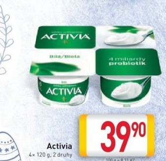 Bílý jogurt Activia Danone