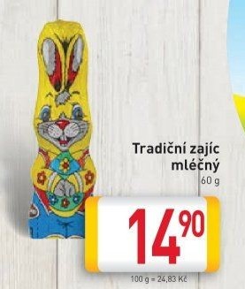 Čokoládový zajíc