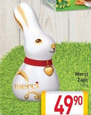 Čokoládový zajíc Merci