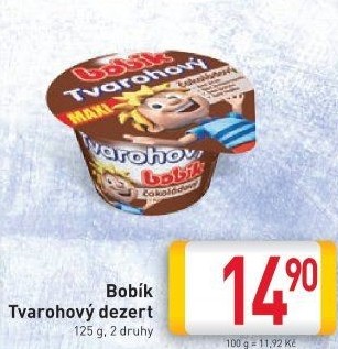Dezert tvarohový Bobík