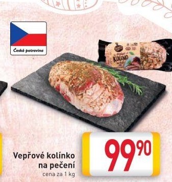 Koleno vepřové bez kosti na pečení Snadné Vaření Kostelecké uzeniny