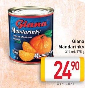 Mandarinky Giana