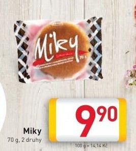 Miky piškot s náplní