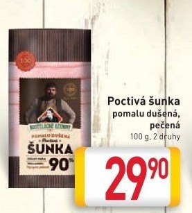 Šunka pomalu dušená poctivá Kostelecké uzeniny