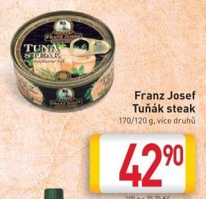 Tuňák steak v oleji Exclusive Franz Josef Kaiser