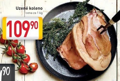 Uzené koleno s kostí