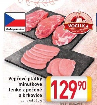 Vepřová pečeně bez kosti Vocílka