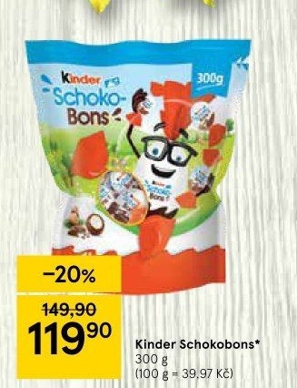 Bonbony Schokobons Kinder