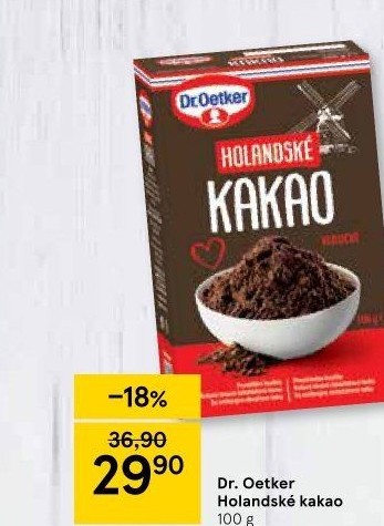 Kakao holandské Dr. Oetker