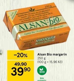 Margarín Alsan bio Alsan