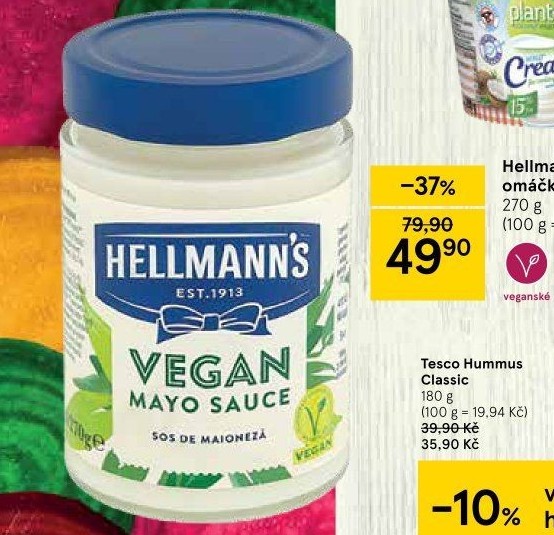 Omáčky Vegan Hellmann'