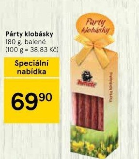 Párty klobásky Kmotr