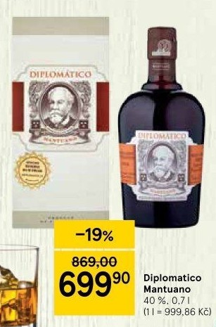 Rum Diplomatico Mantuano