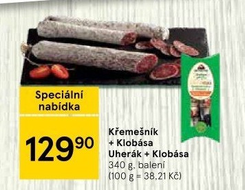 Salámy Jarní dvojka Kostelecké uzeniny