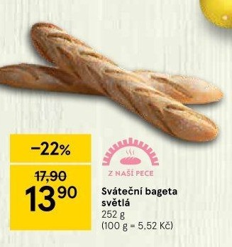 Sváteční bageta