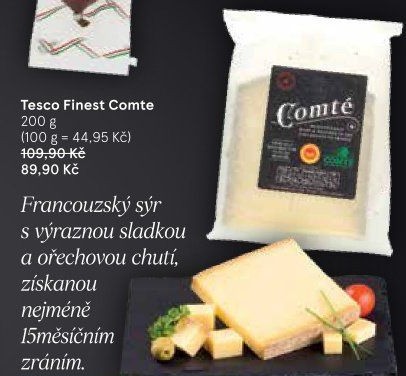 Sýr Comté Tesco Finest