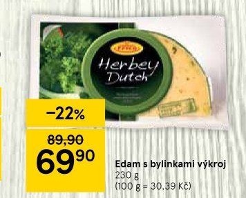Sýr Eidam s bylinkami Frico