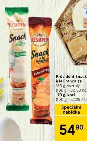 Sýr Snack Président