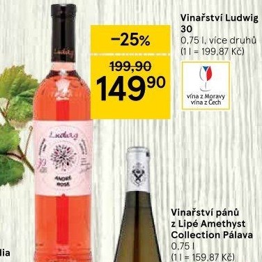 Vína Ludwig 30 Vinařství Ludwig - pozdní sběr