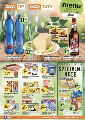 akční leták COOP 3.3.2021-16.3.2021