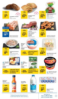 akční leták Tesco 10.3.2021-16.3.2021