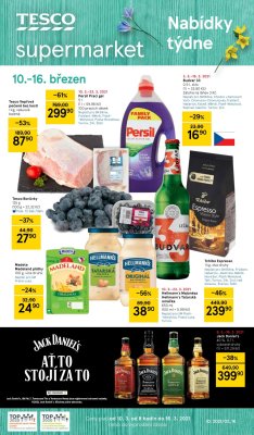 akční leták Tesco 10.3.2021-16.3.2021