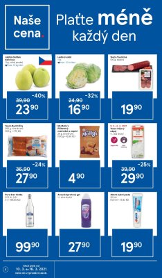 akční leták Tesco 10.3.2021-16.3.2021