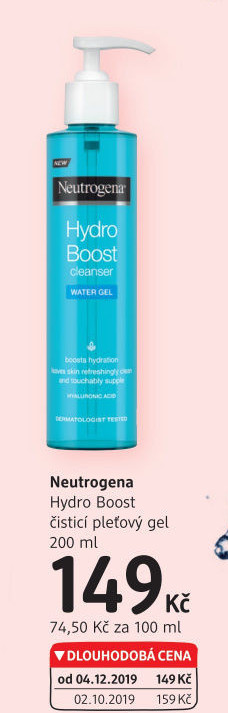 Gel pleťový čisticí Hydro Boost Neutrogena