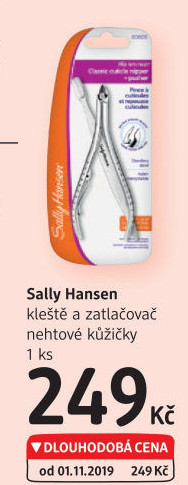 Kleštičky na nehty a zatlačovač nehtové kůžičky Sally Hansen