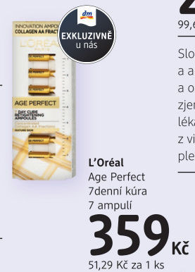 Kúra pleťová Age Perfect L'