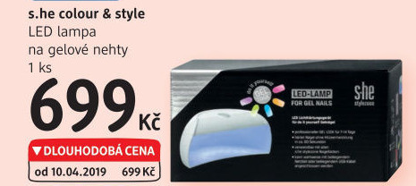LED lampa na nehty colour &amp