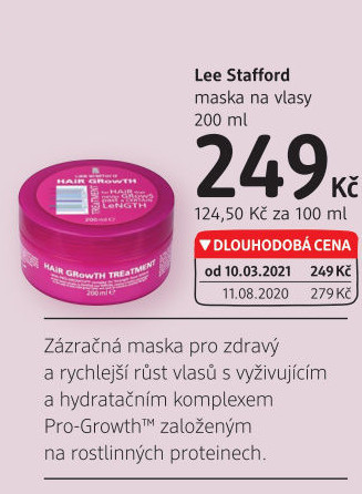 Maska na vlasy Lee Stafford
