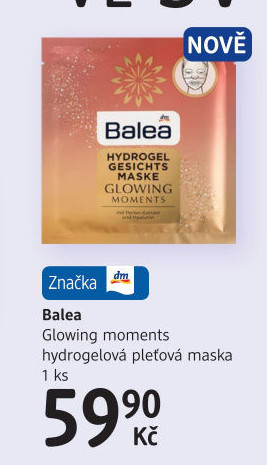 Maska pleťová textilní Balea