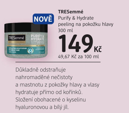 Peeling na pokožku hlavy TRESemmé