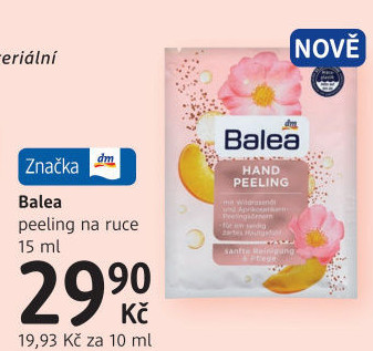 Peeling na ruce Balea